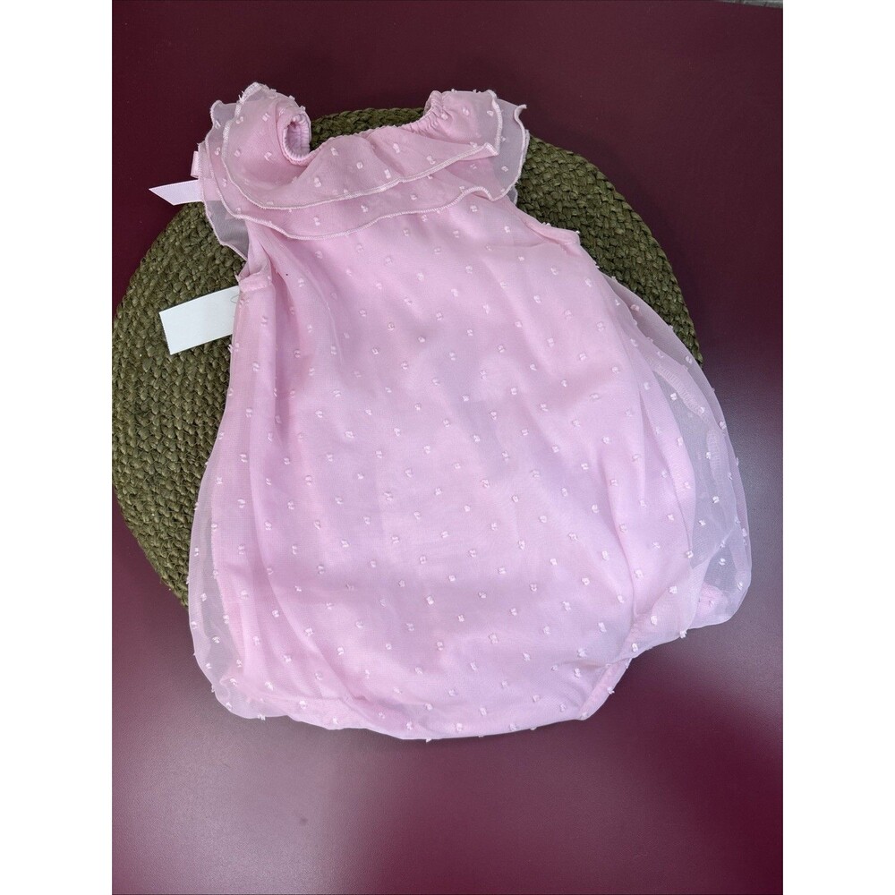 Lot Of 3 Little Girl Formal Dresses 6-9 Month - Picture 8 of 9